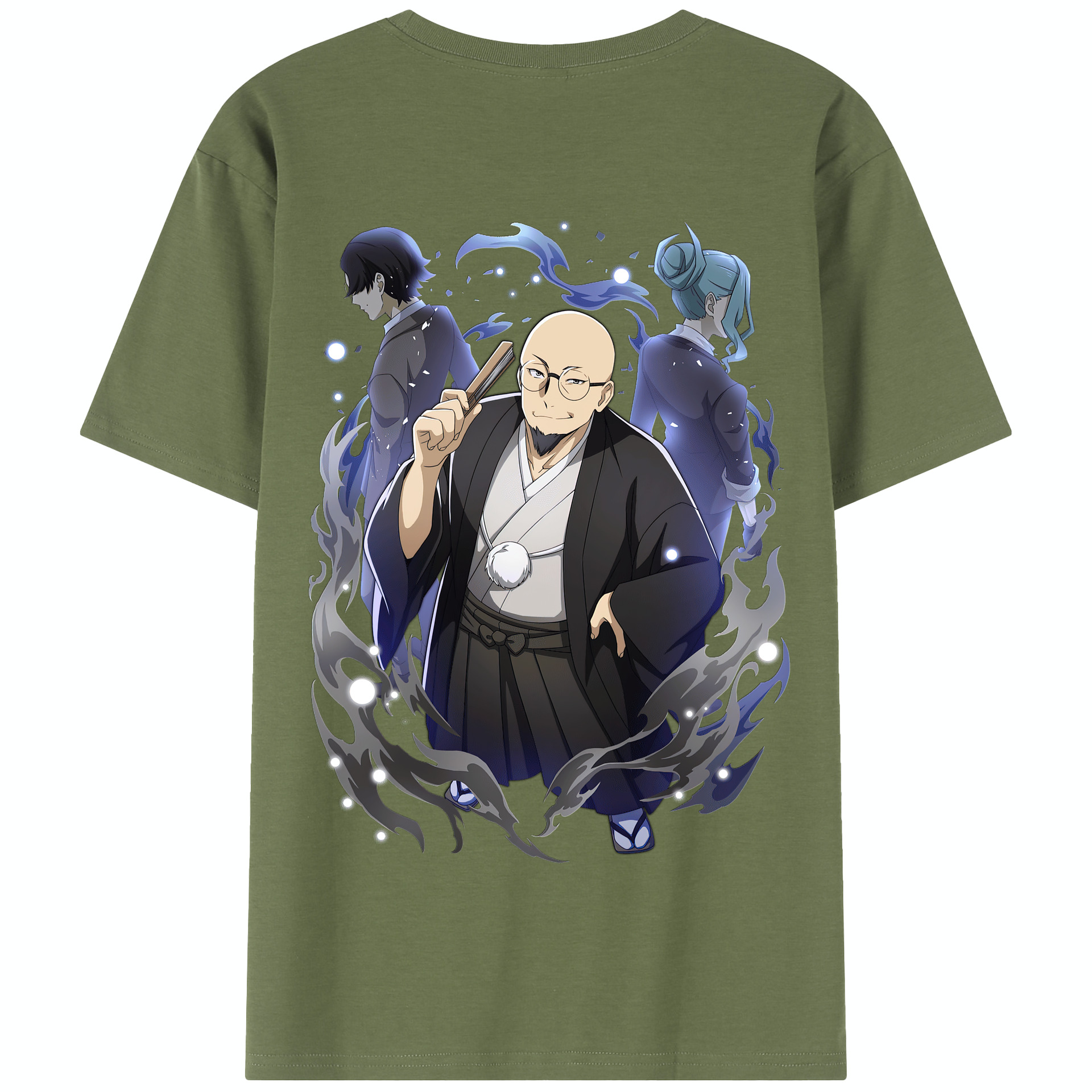（画像用） 文豪ストレイドッグス Bungo Stray Dogs 綿100％半袖Tシャツ（背面プリント）